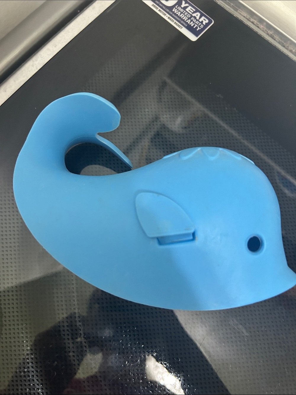 Moby whale bath spout cover universal fit baby bath time